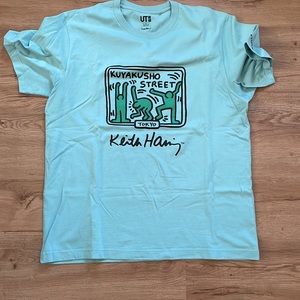 New with no tags Keith haring tee